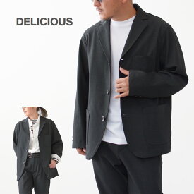 DELICIOUS [デリシャス] Travel Jacket -23FW- [DJ1322]トラベルジャケット 「セットアップジャケット・キレイ目ジャケット」ドレスアップ・MEN'S [2023AW]