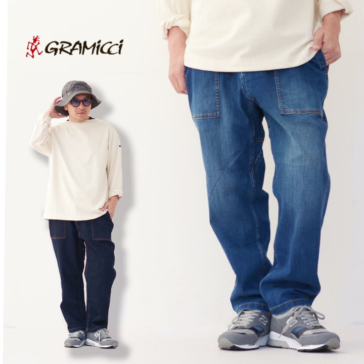 楽天市場】【SALE 20%OFF】 GRAMICCI [グラミチ] STRETCH DENIM LOOSE 