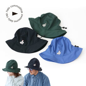 halo.commodity [ハロ コモディティ] 雷鳥 Hat [h241-477] ライチョウハット・ナイロンハット・キャンプ・アウトドア・おしゃれ・ワンポイント・MEN'S / LADY'S [2024SS]