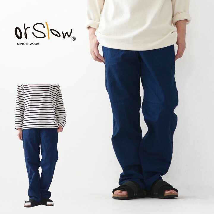 美品Orslow work pant メンズ XL （4）