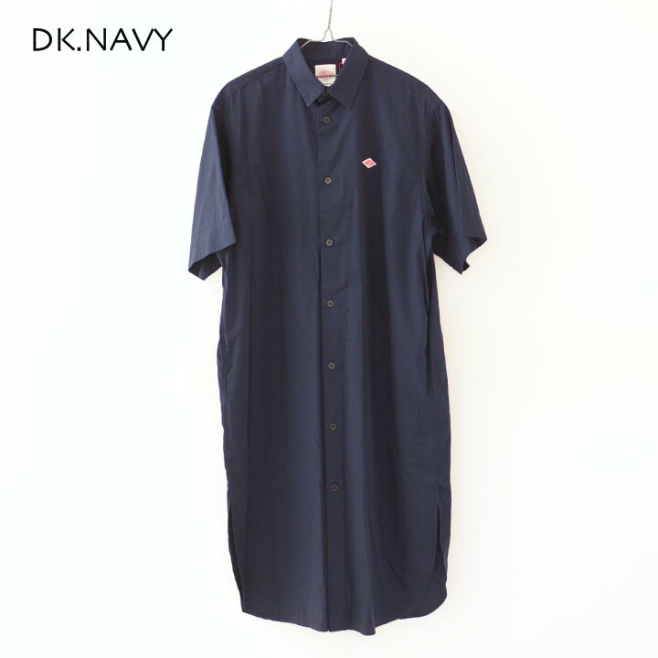 楽天市場】DANTON [ダントン] W LONG SHIRT ONEPEACE-SOLID- [DT  