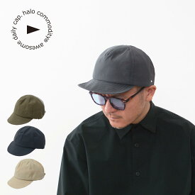 halo.commodity [ハロ コモディティ] Ridge Tail Cap [h241-203] リッジテイルキャップ・ナイロンキャップ・撥水・パッカブル・軽量・MEN'S / LADY'S [2024SS]