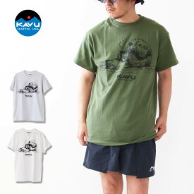 KAVU [カブー] Sea Otter Tee [19822058] シーオッター Tシャツ・Tシャツ・半袖・キャンプ・登山・アウトドア・ショートスリーブ・MEN'S / LADY'S [2024SS]