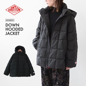 DANTON [_g] W DOWN HOODED JACKET [DT-A0191PWL] _Et[fbhWPbgE_EWPbgEegVGbgEOX[uEAE^[ELADY'S [2025AW]