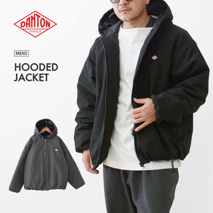 楽天市場】DANTON [ダントン] M HOODED JACKET [DT-A0531TET 