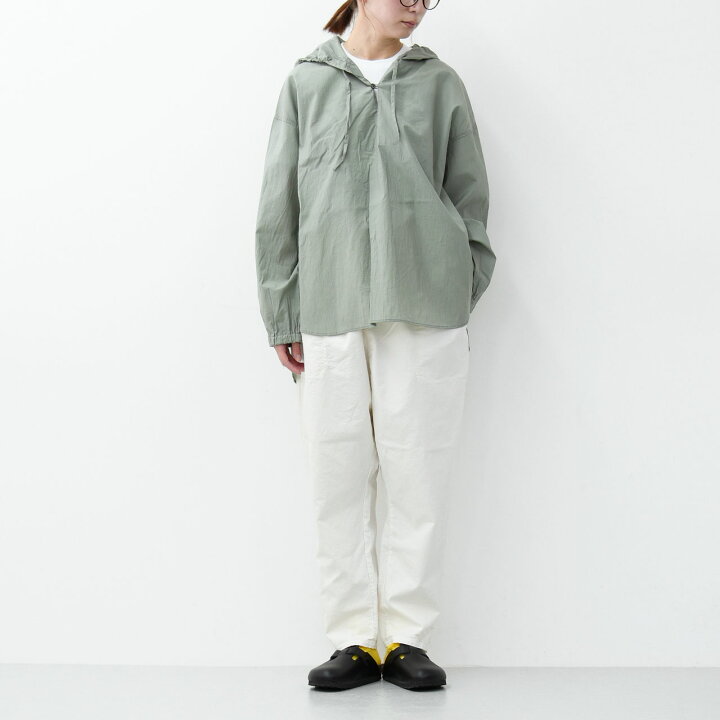 楽天市場】prit [プリット] エアリーコットンフードプルオーバーシャツ 