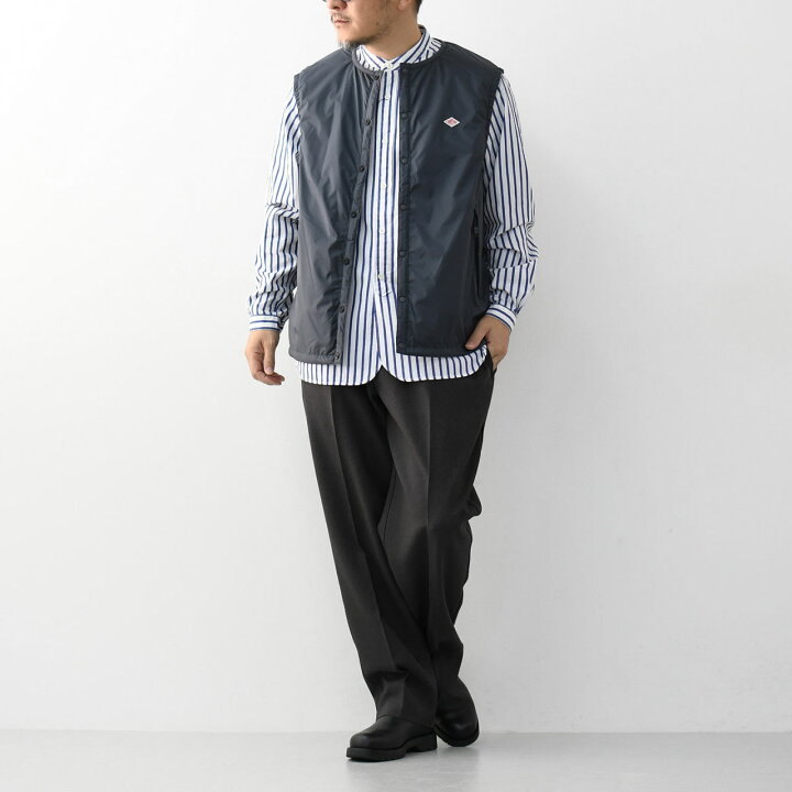 楽天市場】DANTON [ダントン] M INSULATION COLLARLESS VEST [DT 