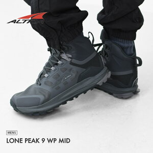 ALTRA [Ag] LONE PEAK 9 WP MID M [AL0A85PK] [s[N 9 EH[^[v[t ~bhEgCV[YEgCjOEnCLOEg[jOV[YEMEN'S [2025SS]