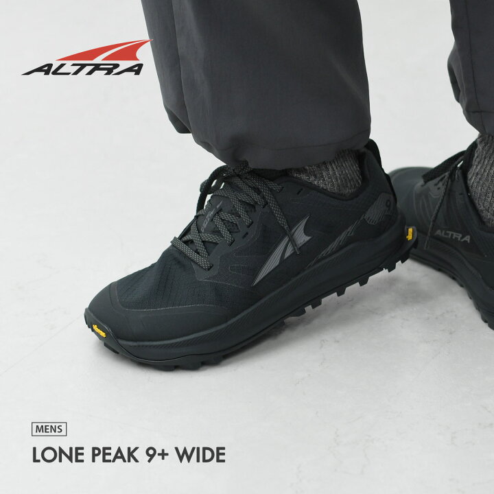 楽天市場】ALTRA [アルトラ] LONE PEAK 9+ WIDE M [AL0A85S1] ローン 