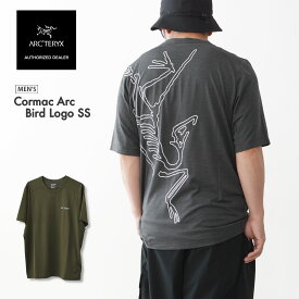 ARC'TERYX [アークテリクス正規代理店] Cormac Arc Bird Logo SS Men's [X000009721] コーマック アークバード ロゴ ショートスリーブ メンズ・半袖・ハイキング・トレッキング・ランニング・ロッククライミング・MEN'S [2025SS]