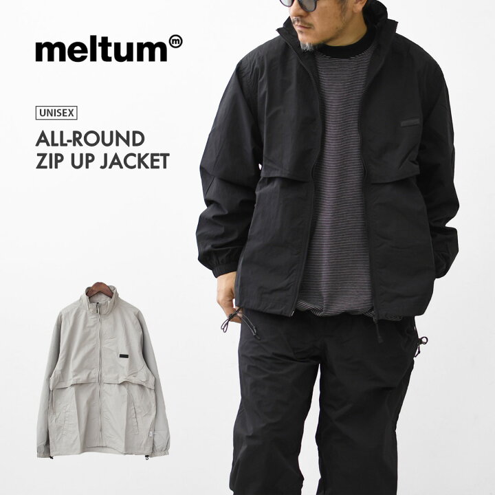 楽天市場】meltum [メルタム] ALL-ROUND ZIP UP JACKET [BL-0195-24 