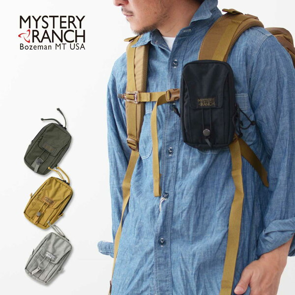 MYSTERY RANCH[ミステリーランチ] Tech Holster [19761607] テックホルスター・ポーチ・ホルスター・必需品入れ・携帯ホルダー・携帯入れ・IPHONEホルダー・スマホホルダー・スマホケース・トランシーバーケース・MEN'S / LADY'S [2025SS]
