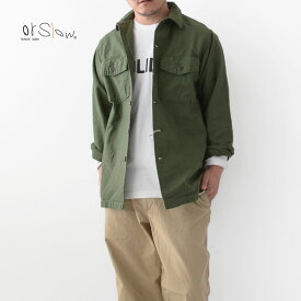 orslow [オアスロウ] US ARMY SHIRT [03-8045-16] ユーエスアーミーシャツ ・ミリタリーシャツ・ミリタリージャケット・シャツジャケット　MEN'S [2025AW]