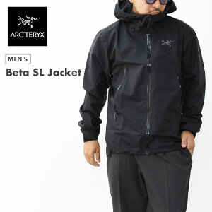 ARC'TERYX [A[NeNXK㗝X]Beta SL Jacket Black [X000010553] x[^ SL WPbgi BETA LT JACKETjEGORE-TEXEBIRD AID/o[hGCh MEN'S [2025AW]