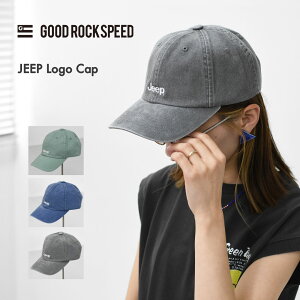 �ySALE 40%OFF�zGOOD ROCK SPEED [�O�b�h���b�N�X�s�[�h] JEEP Logo Cap [25JEP106C] �W�[�v���S�L���b�v�E �ȃL���b�v�E�R�b�g���L���b�v�E�x�[�X�{�[���L���b�v�E���B���e�[�W���E�h�J�EMEN'S / LADY'S [2025SS