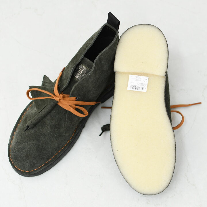 楽天市場】Clarks [クラークス正規販売店] Desert Boot -Loden Green  