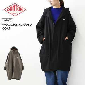 DANTON [_g] W WOOLLIKE HOODED COAT [DT-A0526WLX] E[CN t[hR[gER[gEt[htR[gEOR[gEAE^[EE[CNELADY'S [2025AW]