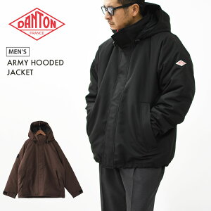 DANTON [_g] M ARMY HOODED JACKET [DT-A0030TPR] A[~[t[fbhWPbgEA[~[ _EWPbgEt[hWPbgE~^[EFAEOX[uEMEN'S [2025AW]