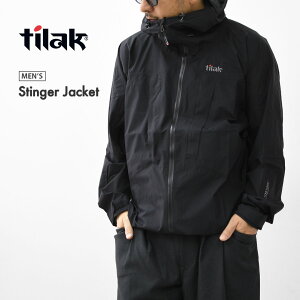 Tilac [eBbN] Stinger Jacket [10116] XeBK[ WPbgEGORE-TEXESAebNXEhEEEۉEhEFAEAEghAELvEMEN'S [2025AW]