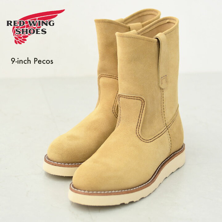 楽天市場】RED WING [レッドウィング] 9-inch Pecos [8168] 9インチ 