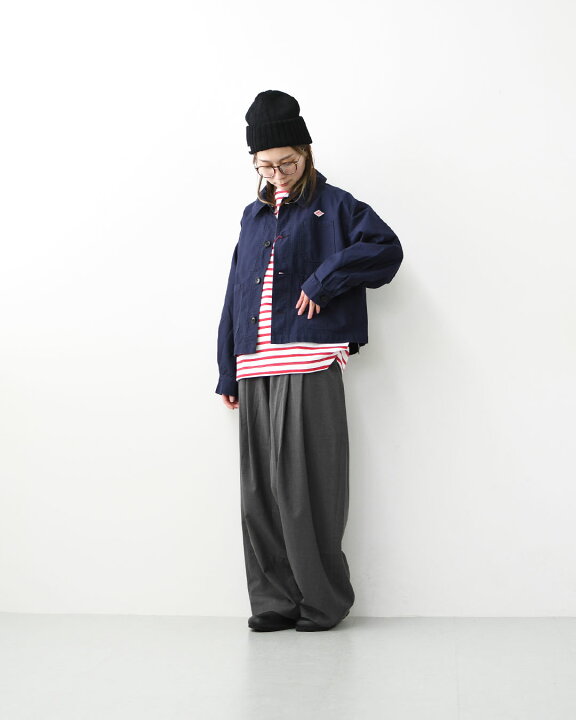 楽天市場】DANTON [ダントン] W Moleskin Wide Coverall Jacket [DT 