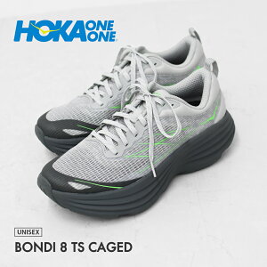 HOKA ONE ONE [�z�J�I�l�I�l] U BONDI 8 TS CAGED [1155391-otrr] �{���_�C 8 TS/OTRR�E �P�[�W�h�E�^�E���V���[�Y�E���[�h�����j���O�E �N�C�b�N���[�X�E����E�N�b�V�������EMEN'S [2026SS]