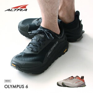 ALTRA [�A���g��] OLYMPUS 6 M [AL0A85NJ] �I�����p�X 6�E�N���X�J���g���[�E���[�h�����j���O�E�g���C�������E�n�C�L���O�E�t�@�X�g�p�b�L���O�E�g���C�����[�V���O�V���[�Y�EMEN'S [2026SS]