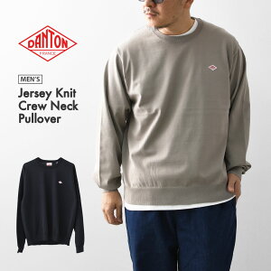DANTON [�_���g��] M Jersey Knit Crew Neck Pullover [DT-D0136YSD] �W���[�W�[�j�b�g�N���[�l�b�N�v���I�[�o�[�E�j�b�g�E�v���I�[�o�[�j�b�g�E�n�C�Q�[�W�j�b�g�E�V���v���E���S�EMEN'S [2026SS]