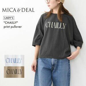 MICA&DEAL [�}�C�J�A���h�f�B�[��] CHAILLY print pullover [0126109036] �v�����g�v���I�[�o�[�E�������V���G�b�g�E�J�b�g�\�[�E�������E�L���C�߁ELADY'S [2026SS]
