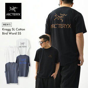 ARC'TERYX [�A�[�N�e���N�X���K�㗝�X] Kragg SL Cotton Bird Word SS Men's [X000009535] �N���b�O SL �R�b�g�� �o�[�h ���[�h �V���[�g�X���[�u �����Y�E�����E�n�C�L���O�E�g���b�L���O�E�^�E�����[�X�EMEN'
