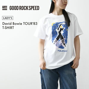 GOOD ROCK SPEED [�O�b�h���b�N�X�s�[�h] David Bowie TOUR'83 T-SHIRT [26DAB004W] �f���B�b�h�E�{�E�C �c�A�['83 T�V���c�E ��TEE�E�����E�o���hT�E�v�����gTEE�E�N���[�l�b�N�ELADY'S [2026SS]