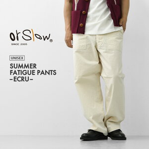 orslow [�I�A�X���E] SUMMER FATIGUE PANTS - ECRU - [01-5103-M66] �T�}�[�t�@�e�B�[�O�p���c- �G�N���� - �E�t�@�e�B�[�O�p���c�E�G�N�����E�������߁E���C�g�L�����o�X���n�E���C�h�t�B�b�g�EMEN'S / LADY'S
