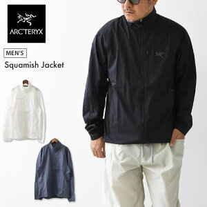 ARC'TERYX [�A�[�N�e���N�X���K�㗝�X] Squamish Jacket M [X000010284] �X�R�[�~�b�V�� �W���P�b�g �����Y�E�E�C���h�V�F���W���P�b�g�E�h�����E�ʋC���EMEN'S [2026SS]