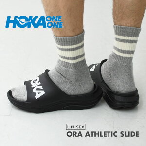 HOKA ONE ONE [�z�J�I�l�I�l] U ORA ATHLETIC SLIDE [1155154] �I�� �A�X���`�b�N �X���C�h�E���J�o���[�T���_���E�}�V���}���\�[���E����T���_���@MEN'S/LADY'S [2026AW]