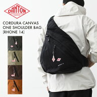 DANTON [ダントン] CORDURA CANVAS ONE SHOULDER BAG「RHONE 14」 [rhone14] コーデュラキャンバスワンシ…