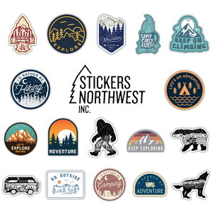 STICKERS NORTHWEST[XebJ[Y m[XEGXg] PRINTED STICKERS [LSTK] vgXebJ[EXebJ[E MEN'S/LADY'S[STANDARD]