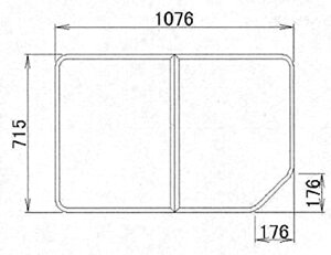 yRAAZ608zLIXIL TOSTEM Ct^ g݃t^ 2g 715mm×1076mm