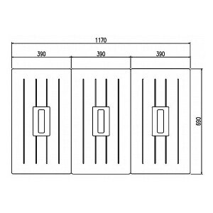 yTWB-120zLIXIL INAX Ct^ gt^ 3g s690mm 390mm