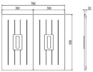yTWB-80zLIXIL INAX Ct^ gt^ 2g s690mm 390mm