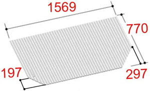 yBL-SC77157-RzLIXIL INAX Ct^ t^ R^Cv s770mm 1569mm