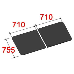 yYFK-1476B(4)-D4/KzLIXIL INAX Ct^ ^ۉgt^ 2g U[ubN s755mm 710mm