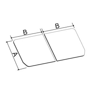 yYFK-1572B(2)-D4zLIXIL INAX Ct^ ^ۉgt^ 2g s720mm 770mm