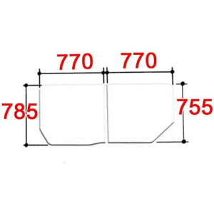 yYFK-1576B(9)R-D4zLIXIL INAX Ct^ ^ۉgt^ 2g R^Cv zCg s755mmE785mm 770mm