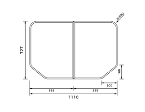 pi\jbN Panasonic Cӂ (ӂӂ tt^) Ct^ fMg݃t^ {̌ 21.5mm GTD74KN91 ×s 1536×740mm