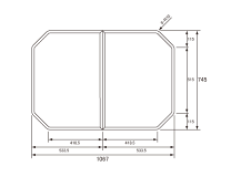 楽天市場】風呂ふた gvr1174の通販