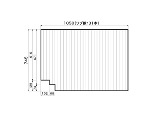 RSW73MN1K2XLC Panasonic パナソニック 風呂フタ 巻フタ 2ハンドルデッキ 1116