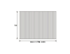 pi\jbN Panasonic(dH iVi) Cӂ(ӂӂ tt^) ӂ GA101HC 720×966.5mm (u:29{)