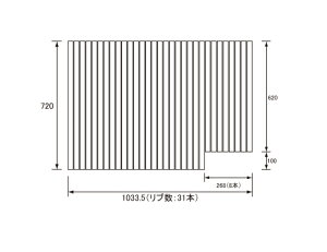 pi\jbN Panasonic(dH iVi) Cӂ(ӂӂ tt^) ӂ GA118ERC (GA118EȒ֕i) 720×1033.5mm (u:31{)