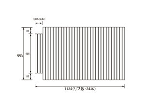 pi\jbN Panasonic(dH iVi) Cӂ(ӂӂ tt^) ӂ GA1205NC 665×1134mm (u:34{)