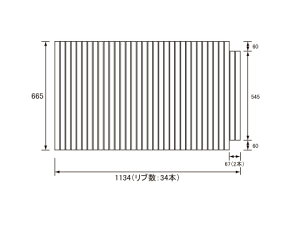 pi\jbN Panasonic(dH iVi) Cӂ(ӂӂ tt^) ӂ GA1207NC 665×1134mm (u:34{)